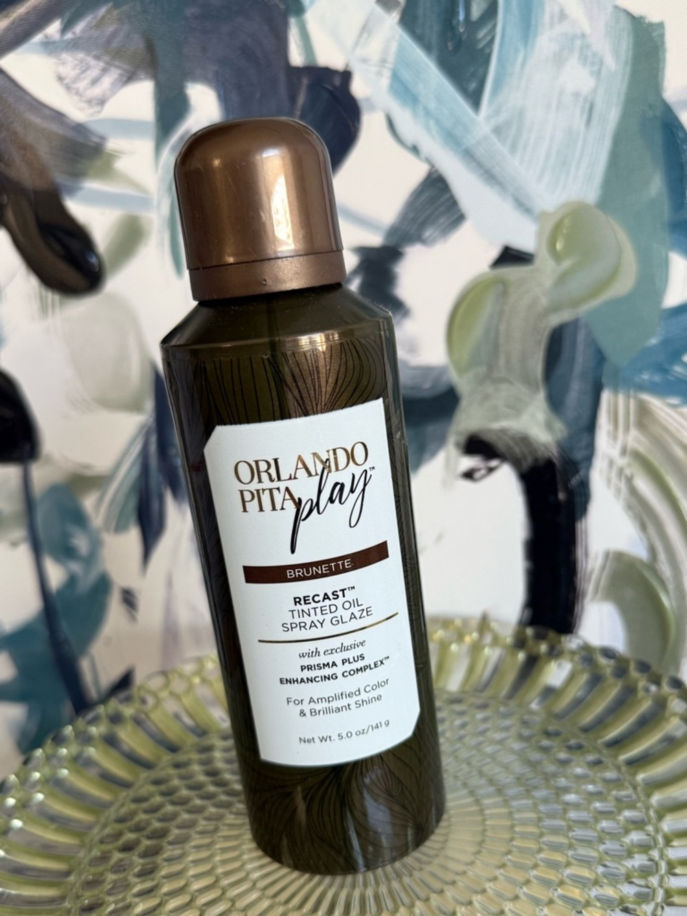 *NEW*5oz*Brunette Recast Tinted Oil Spray Glaze - Brown
